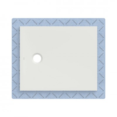 Geberit CleanFloor30 brodzik prostokątny 90x75 cm z włókniną uszczelniającą biały mat 551.100.00.1