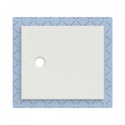 Geberit CleanFloor30 brodzik prostokątny 90x80 cm z włókniną uszczelniającą biały mat 551.103.00.1