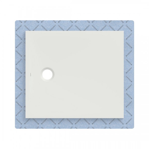 Geberit CleanFloor30 brodzik prostokątny 90x80 cm z włókniną uszczelniającą biały mat 551.103.00.1