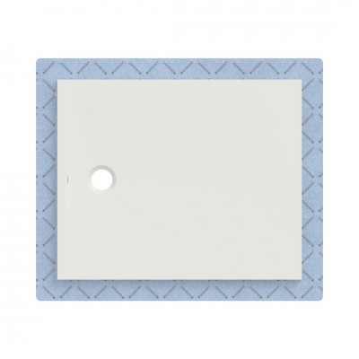Geberit CleanFloor30 brodzik prostokątny 110x90 cm z włókniną uszczelniającą biały mat 551.113.00.1