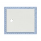 Geberit CleanFloor30 brodzik prostokątny 110x90 cm z włókniną uszczelniającą biały mat 551.113.00.1