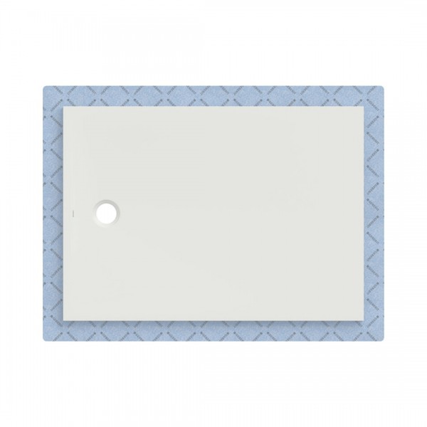 Geberit CleanFloor30 brodzik prostokątny 140x100 cm z włókniną uszczelniającą biały mat 551.123.00.1