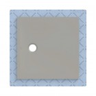 Geberit CleanFloor30 brodzik kwadratowy 80x80 cm z włókniną uszczelniającą szary mat 551.102.29.1
