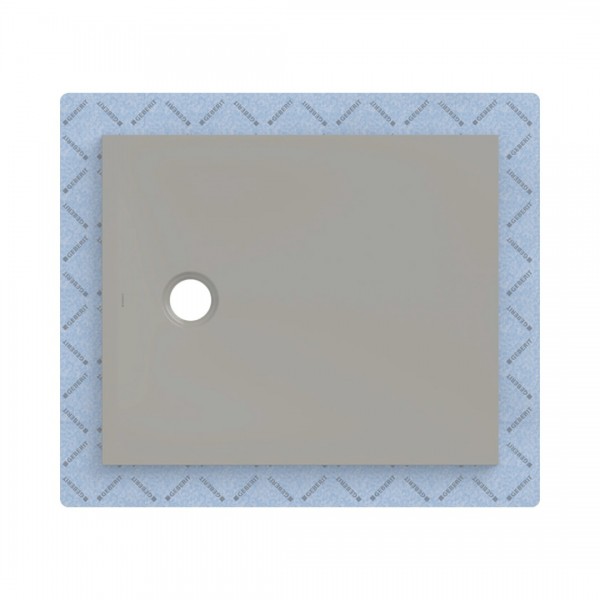 Geberit CleanFloor30 brodzik prostokątny 90x75 cm z włókniną uszczelniającą szary mat 551.100.29.1