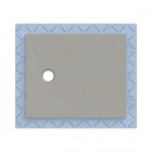 Geberit CleanFloor30 brodzik prostokątny 90x75 cm z włókniną uszczelniającą szary mat 551.100.29.1