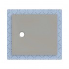 Geberit CleanFloor30 brodzik prostokątny 90x80 cm z włókniną uszczelniającą szary mat 551.103.29.1