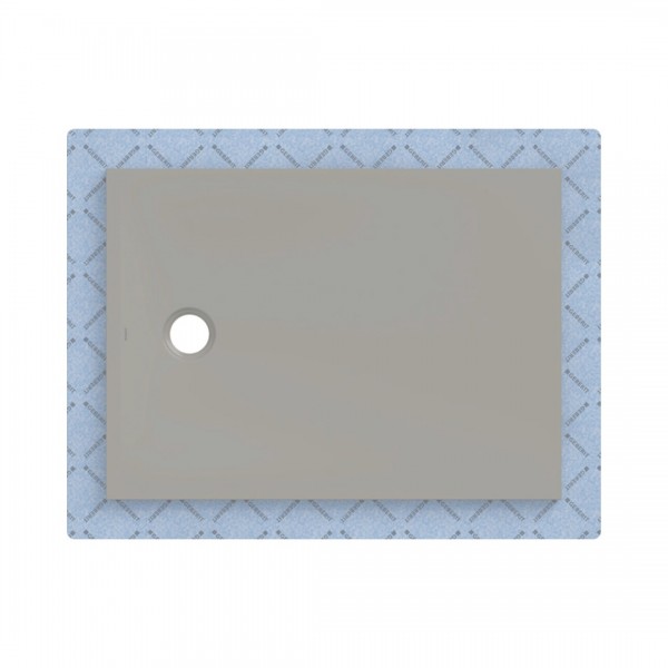 Geberit CleanFloor30 brodzik prostokątny 110x80 cm z włókniną uszczelniającą szary mat 551.105.29.1