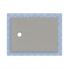 Geberit CleanFloor30 brodzik prostokątny 110x80 cm z włókniną uszczelniającą szary mat 551.105.29.1