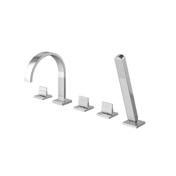 Kohlman Axis bateria wannowa stojąca 5-otworowa QB262N