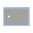 Geberit CleanFloor30 brodzik prostokątny 120x80 cm z włókniną uszczelniającą szary mat 551.106.29.1