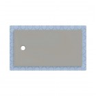 Geberit CleanFloor30 brodzik prostokątny 150x80 cm z włókniną uszczelniającą szary mat 551.108.29.1