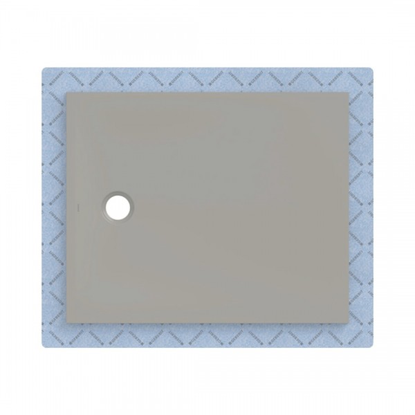 Geberit CleanFloor30 brodzik prostokątny 110x90 cm z włókniną uszczelniającą szary mat 551.113.29.1