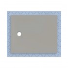Geberit CleanFloor30 brodzik prostokątny 110x90 cm z włókniną uszczelniającą szary mat 551.113.29.1