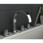 Kohlman Axis bateria wannowa stojąca 5-otworowa QB262N