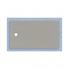 Geberit CleanFloor30 brodzik prostokątny 160x90 cm z włókniną uszczelniającą szary mat 551.117.29.1