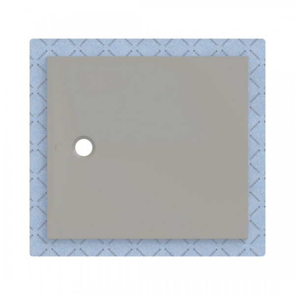 Geberit CleanFloor30 brodzik prostokątny 110x100 cm z włókniną uszczelniającą szary mat 551.121.29.1