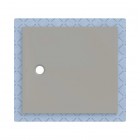 Geberit CleanFloor30 brodzik prostokątny 110x100 cm z włókniną uszczelniającą szary mat 551.121.29.1