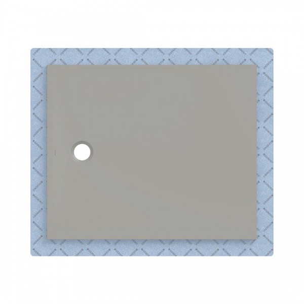 Geberit CleanFloor30 brodzik prostokątny 120x100 cm z włókniną uszczelniającą szary mat 551.122.29.1