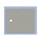 Geberit CleanFloor30 brodzik prostokątny 120x100 cm z włókniną uszczelniającą szary mat 551.122.29.1