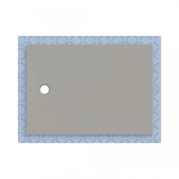 Geberit CleanFloor30 brodzik prostokątny 140x100 cm z włókniną uszczelniającą szary mat 551.123.29.1