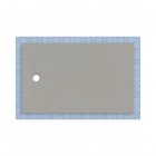 Geberit CleanFloor30 brodzik prostokątny 160x100 cm z włókniną uszczelniającą szary mat 551.125.29.1