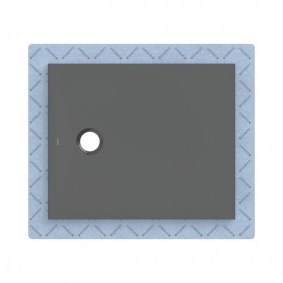 Geberit CleanFloor30 brodzik prostokątny 90x75 cm z włókniną uszczelniającą grafit mat 551.100.DM.1