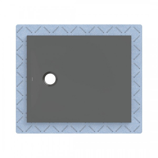 Geberit CleanFloor30 brodzik prostokątny 90x75 cm z włókniną uszczelniającą grafit mat 551.100.DM.1