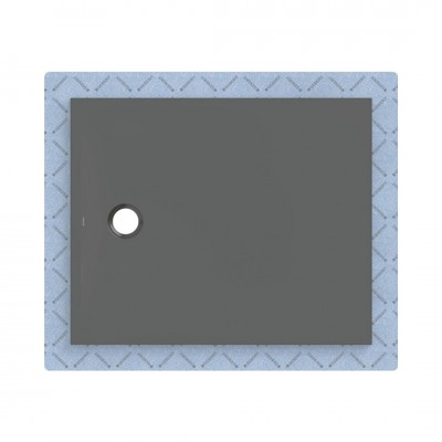 Geberit CleanFloor30 brodzik prostokątny 110x90 cm z włókniną uszczelniającą grafit mat 551.113.DM.1