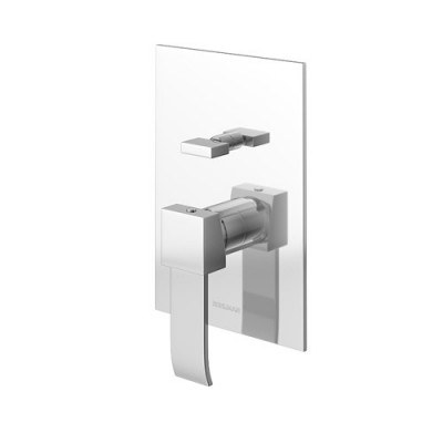 Kohlman Axis bateria prysznicowa podtynkowa z przełącznikiem QW210N