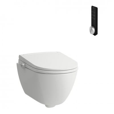 Laufen Pro X miska WC toaleta myjąca spłukiwanie wirowe wisząca biała H600860000S002
