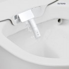Oltens SmartFrisk miska WC wisząca myjąca z powłoką SmartClean z deską biała 42038000