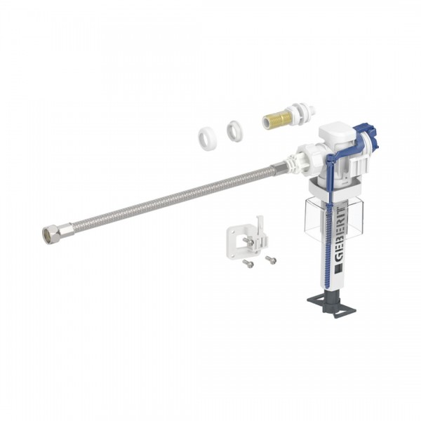 Geberit typ 383 zawór napełniający przyłącze wody z boku, 3/8", nypel z mosiądzu 246.192.00.5