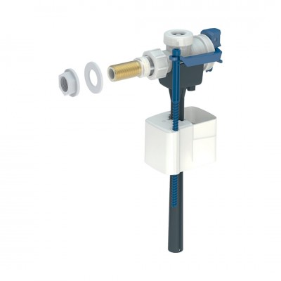 Geberit typ 333 zawór napełniający przyłącze wody z boku, 3/8", nypel z mosiądzu 136.705.00.3