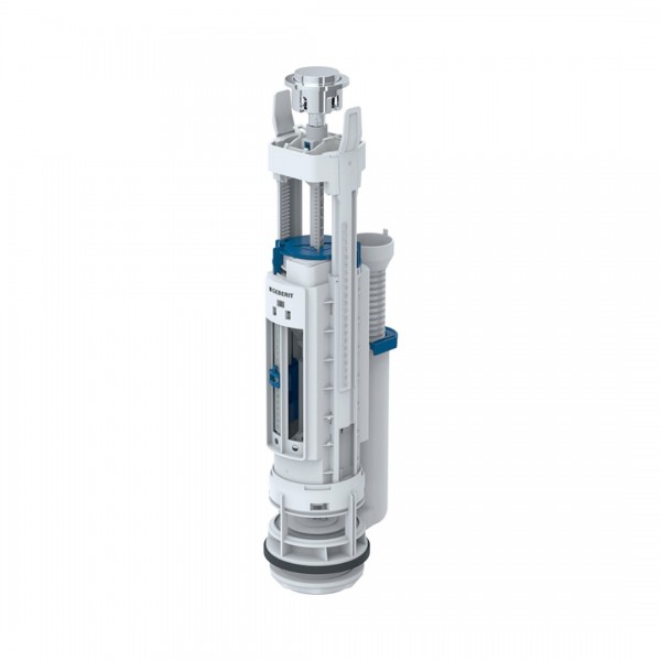 Geberit typ 290 zawór spustowy d40, spłukiwanie jednoilościowe chrom 282.050.21.2