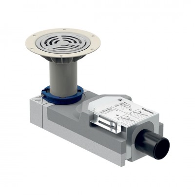 Geberit odpływ punktowy stal d50 H90 154.055.00.1