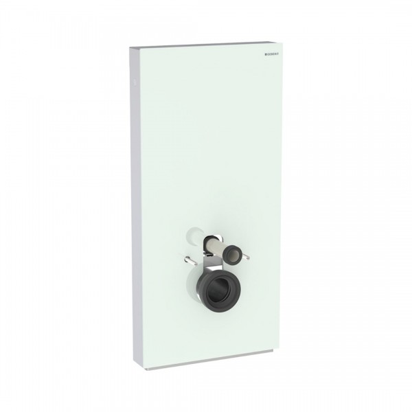 Geberit Monolith moduł sanitarny do miski WC wiszącej szkło miętowe/aluminium 131.022.SL.5