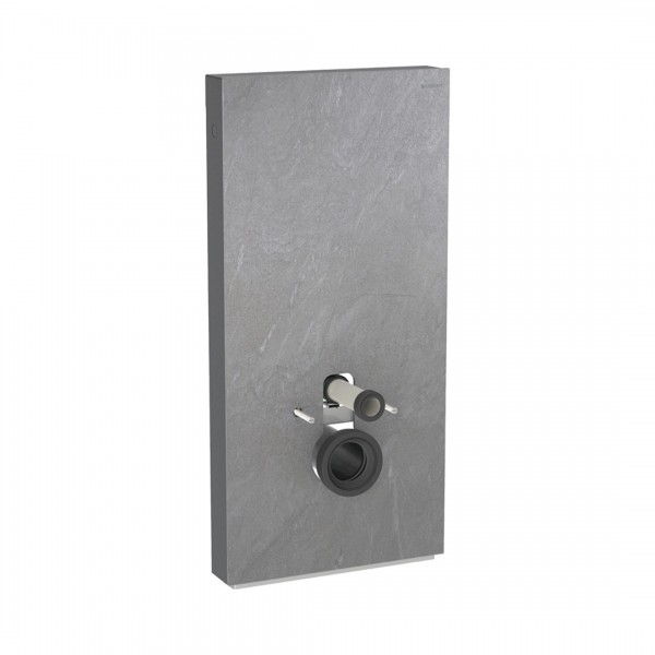 Geberit Monolith moduł sanitarny do miski WC wiszącej imitacja łupka/czarny aluminium 131.022.00.5