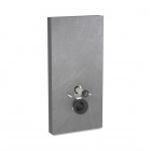 Geberit Monolith moduł sanitarny do miski WC wiszącej imitacja łupka/czarny aluminium 131.022.00.5