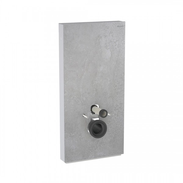 Geberit Monolith moduł sanitarny do miski WC wiszącej optyka betonu/aluminium 131.022.JV.5