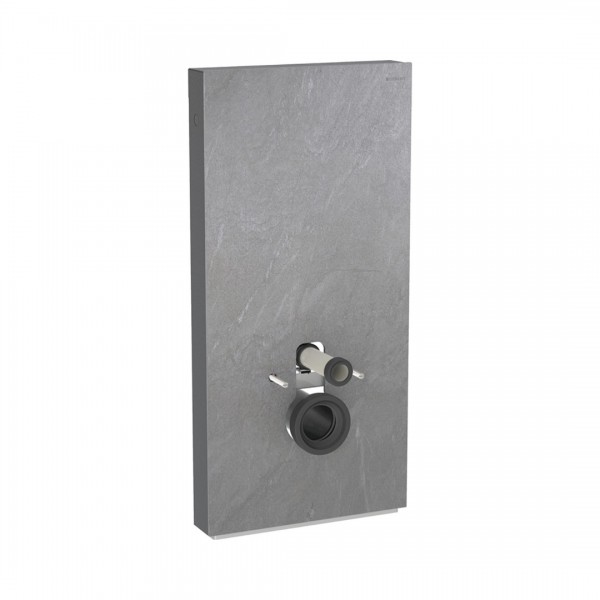 Geberit Monolith Plus moduł sanitarny do miski WC wiszącej imitacja łupka/czarny aluminium 131.222.00.7
