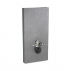 Geberit Monolith Plus moduł sanitarny do miski WC wiszącej imitacja łupka/czarny aluminium 131.222.00.7