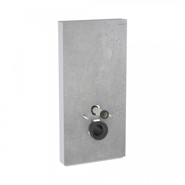 Geberit Monolith Plus moduł sanitarny do miski WC wiszącej optyka betonu/aluminium 131.222.JV.7