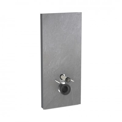 Geberit Monolith moduł sanitarny do miski WC wiszącej H114 imitacja łupka/czarny aluminium 131.031.00.5
