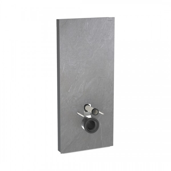 Geberit Monolith moduł sanitarny do miski WC wiszącej H114 imitacja łupka/czarny aluminium 131.031.00.5