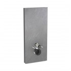 Geberit Monolith moduł sanitarny do miski WC wiszącej H114 imitacja łupka/czarny aluminium 131.031.00.5