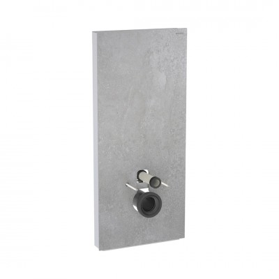 Geberit Monolith moduł sanitarny do miski WC wiszącej H114 optyka betonu/aluminium 131.031.JV.5