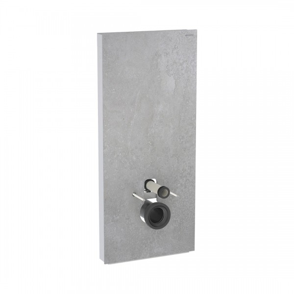 Geberit Monolith moduł sanitarny do miski WC wiszącej H114 optyka betonu/aluminium 131.031.JV.5