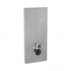 Geberit Monolith Plus moduł sanitarny do miski WC wiszącej H114 optyka betonu/aluminium 131.231.JV.7