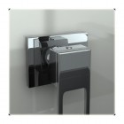 Kohlman Nexen bateria umywalkowa podtynkowa 2-otworowa wylewka 17 cm QW180U