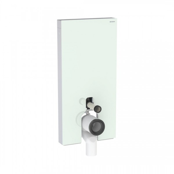 Geberit Monolith moduł sanitarny do miski WC stojącej szkło miętowe/aluminium 131.002.SL.5
